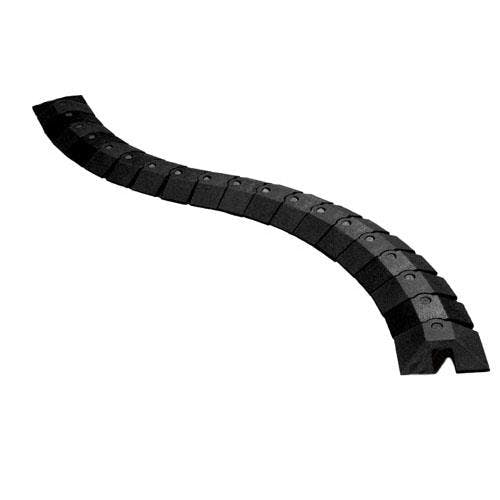 ケーブルプロテクター(黒) 76x19mmx1m EA983PL-2 4518340966062【別送品】