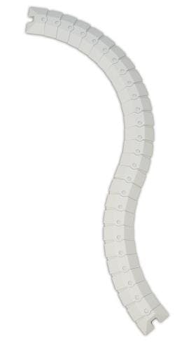 ケーブルプロテクター(灰) 76x19mmx1m EA983PL-3 4518340966079【別送品】