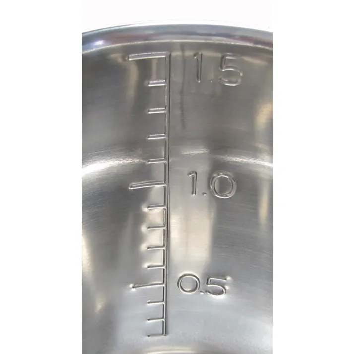 ESCO 1500ml 計量カップ(ステンレス製) EA991KS-1 4548745005806(CDC)【別送品】