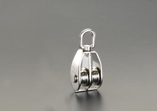 スリーエッチ 滑車(ステンレス製/2車) 32mm EA987HE-32A 4548745006216【別送品】