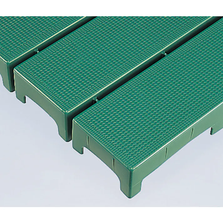 テラモト すのこ(プラスチック製/グリーン) 297x444mm EA997RJ-31 4548745006896【別送品】