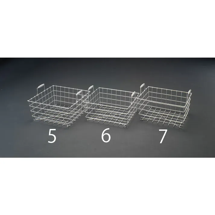 かご(ステンレス製) 400x300x200mm EA992CE-7 4548745007138【別送品】