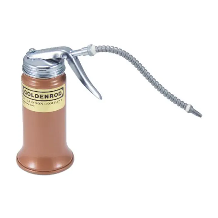 ESCO 180ml ポンプオイラー(フレキシブルノズル・スチール製) EA990B-12 4548745030273(CDC)【別送品】