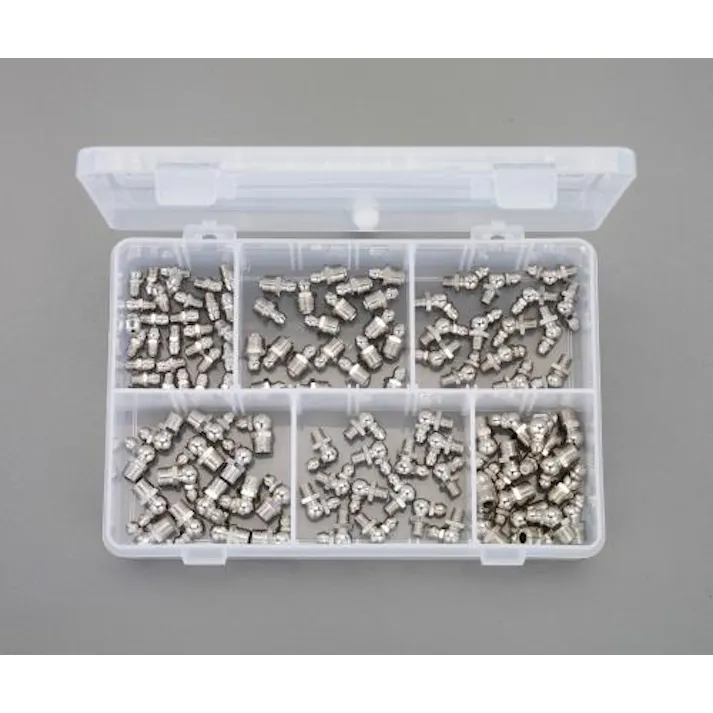 ESCO UNF1/4"- G 1/8" グリースニップルセット EA991CX-42 4548745151336(CDC)【別送品】