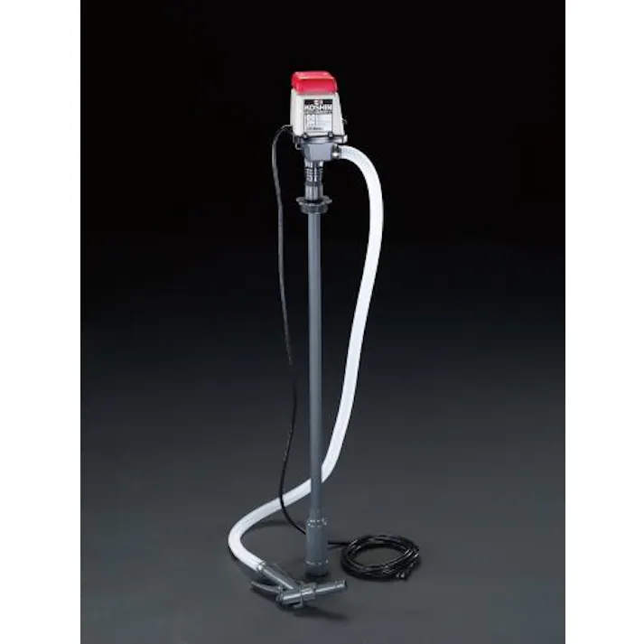 工進 AC100V ドラム缶オイルポンプ(電動) EA990KB-6 4548745155648(CDC)【別送品】