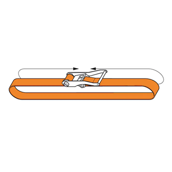 ベルト荷締機(エンドレス型) 50mmx10m/1650kg EA982CH-10 4548745163865【別送品】