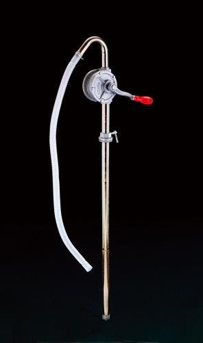 ドラム缶オイルポンプ(手廻し式) EA990XL-1 4548745178432【別送品】