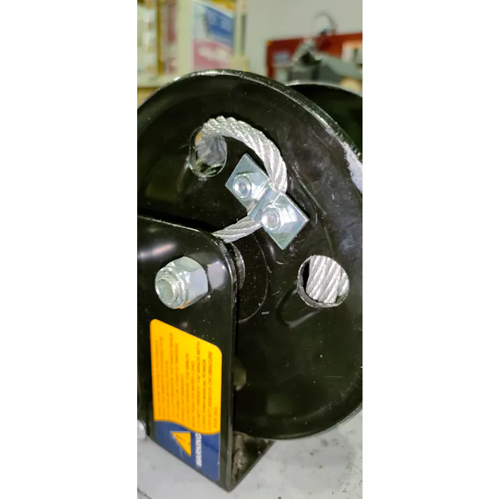 ハンドウインチ(自動ブレーキ付) 545kg EA989SC-3 4548745194401【別送品】