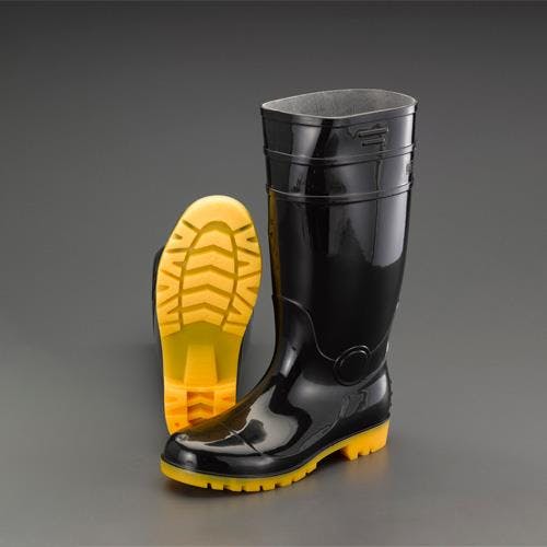 安全長靴(耐油底・黒) 26.0cm EA998RB-260 4548745261851【別送品】