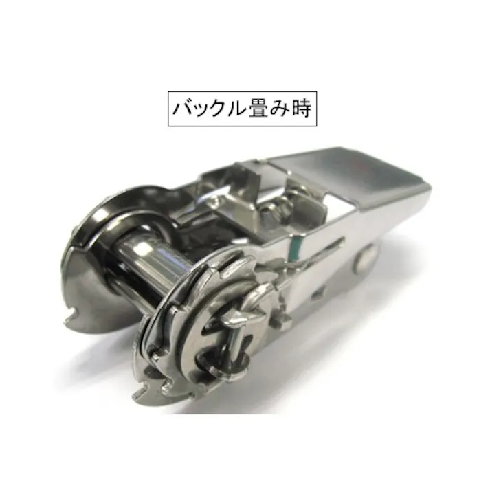 バックル(ラチェット式/ステンレス製) 25.4mm EA982BS-25 4548745443714【別送品】
