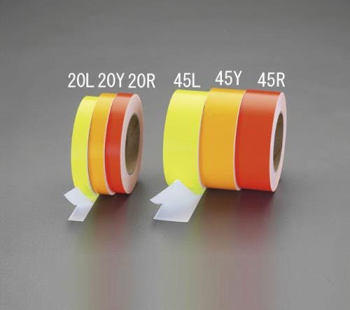 蛍光粘着テープ(レモン) 20mmx30m EA983GF-20L 4548745445275【別送品】