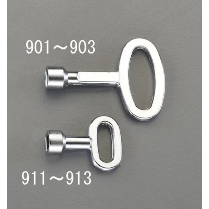 サイドバーロックキー(8mm三角) 75mm EA983TN-903 4548745446982【別送品】