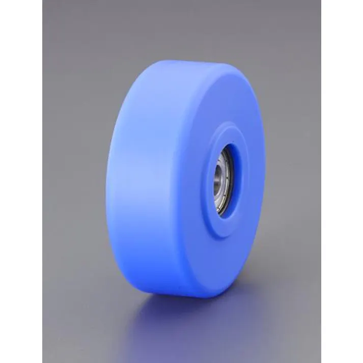 ESCO 50x24mm 車輪(ベアリング付・MCナイロン製) EA986WB-50 4548745447392(CDC)【別送品】