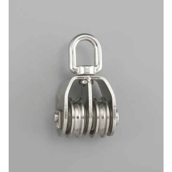 滑車(ステンレス製/2車) 44.4mm EA987SM-38W 4548745448030【別送品】