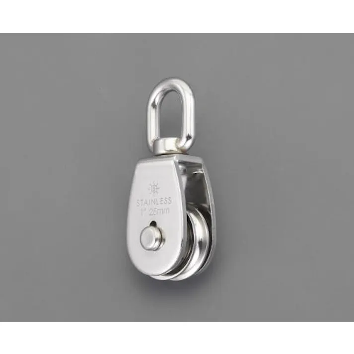 滑車(ステンレス製) 57.1mm EA987SM-50 4548745448047【別送品】