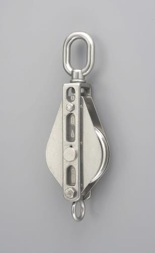 滑車(ステンレス製) 82.5mm EA987SP-3 4548745448061【別送品】