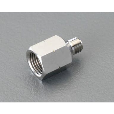 ESCO  R1/8"-M6x0.75 アダプター(グリースニップル用) EA991CY-101 4548745448603(CDC)【別送品】