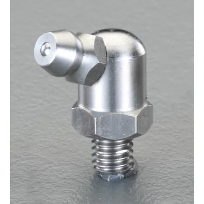 ESCO R 1/4"(67.5゚) グリースニップル(ステンレス製) EA991CZ-212 4548745448825(CDC)【別送品】