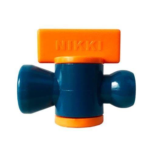 日機 クーラント用バルブ(インライン/2個) 1/4”x1/4” EA991ED-2 4548745448979【別送品】