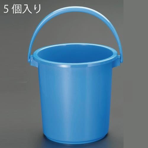 ポリバケツ(5個) 10.0L EA991PE-10 4548745449372【別送品】