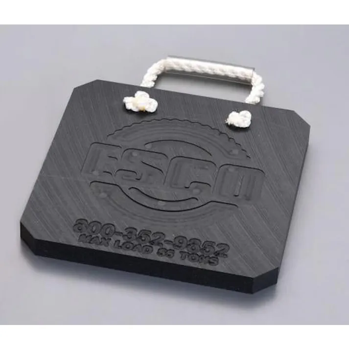 ESCO 300x300x25mm/55ton ジャッキ・プレート EA993DS-12 4548745450224(CDC)【別送品】