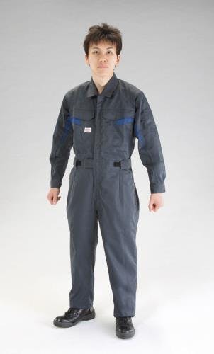 継ぎ作業服 [M] EA996AG-1 4548745450965【別送品】