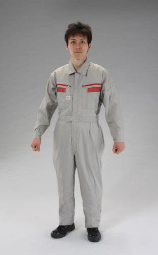 夏用・継ぎ服(シルバーグレー) [L] EA996AJ-2 4548745451054【別送品】