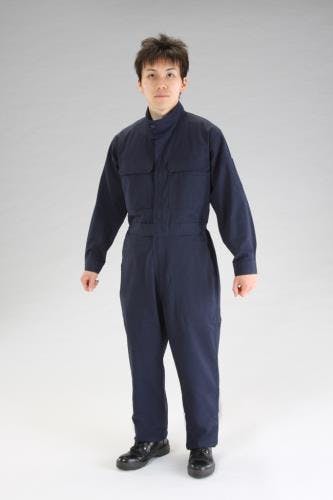 ESCO  [LL] 防炎性継ぎ作業服 EA996AL-3 4548745451146(CDC)【別送品】