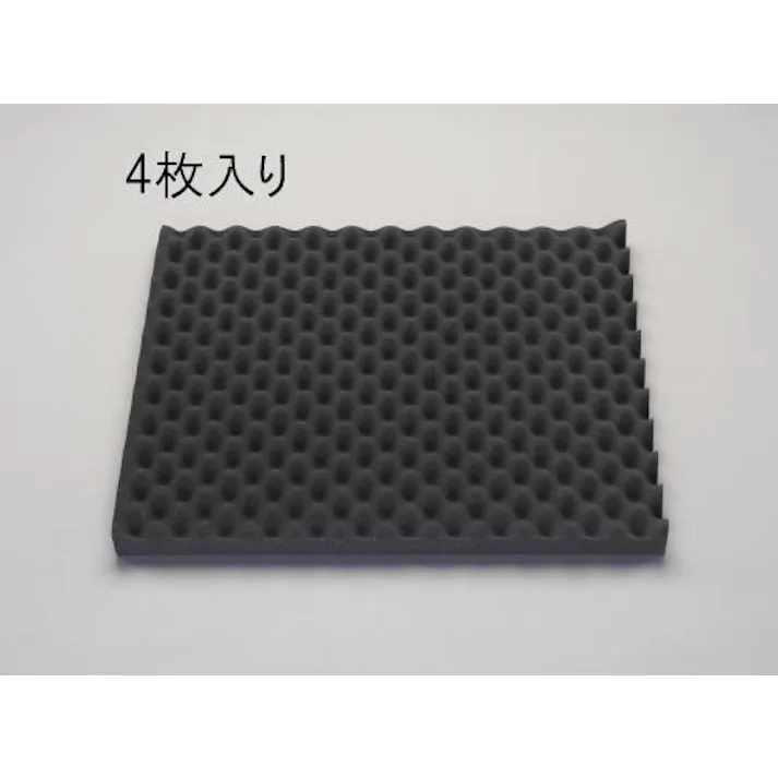 ESCO 500x 600x40mm 軟質ポリウレタンフォーム(4枚) EA997XM-25 4548745454550(CDC)【別送品】
