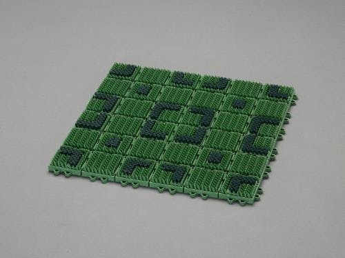 山崎産業(CONDOR) ブラシマット(連結式) 450x450x22mm EA997RX-91 4548745460711【別送品】