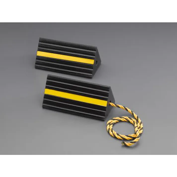 ESCO 250x127x110mm タイヤストッパー(2個組) EA984VA-17 4548745484120(CDC)【別送品】