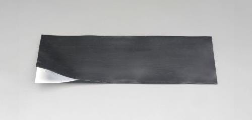 ゴム板(天然ゴム)[粘着付] 1000x2000x5mm EA997XH-58 4548745487091【別送品】
