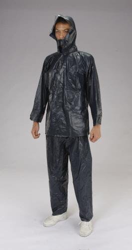 おたふく手袋 レインウェアー(ネイビー) [LL] EA996XE-3A 4548745530124【別送品】