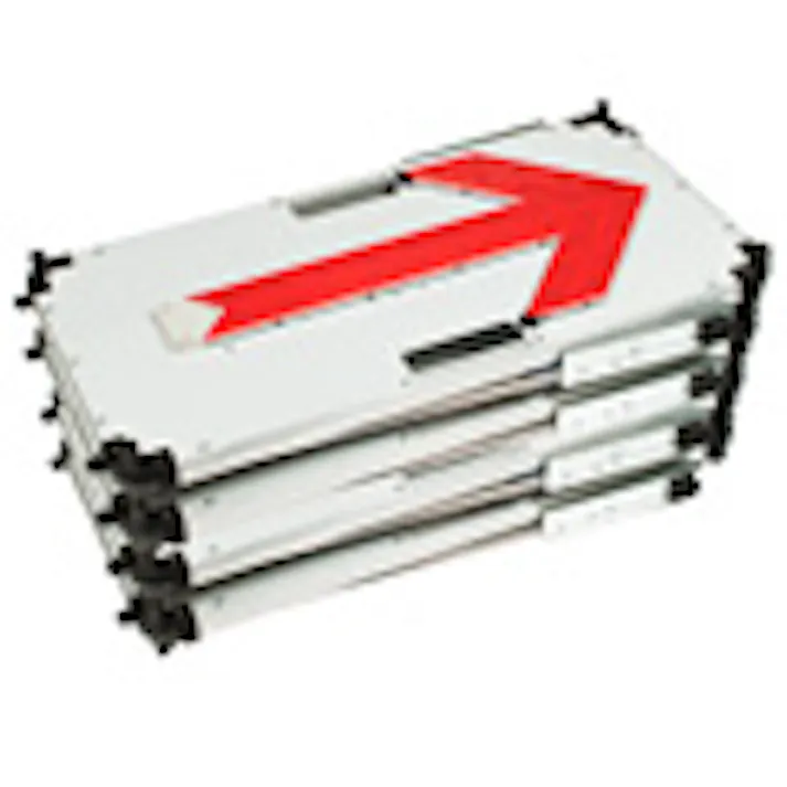 LED方向指示灯(青) 78x432x787mm EA983FT-72A 4548745539257【別送品】