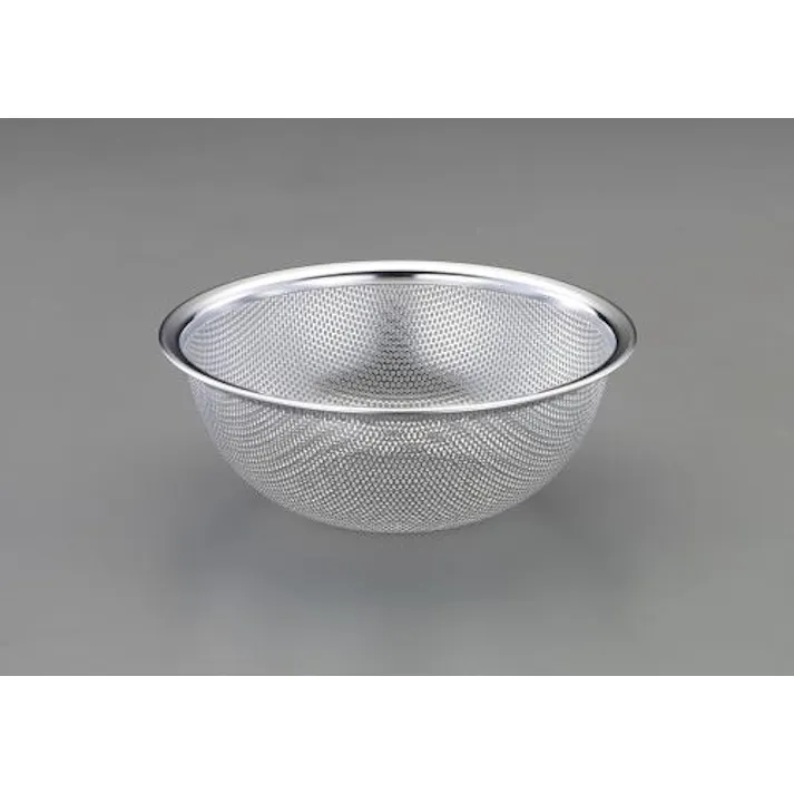ESCO φ180x 70mm 洗浄ざる(パンチング・ステンレス製) EA992CE-22 4548745550085(CDC)【別送品】
