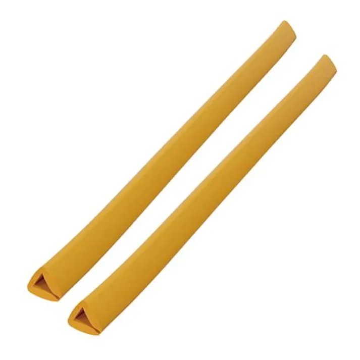カーボーイ 47x35mm/0.9m クッションガード(挟み込型/2本)黄 EA983FE-54 4548745552355(CDC)【別送品】