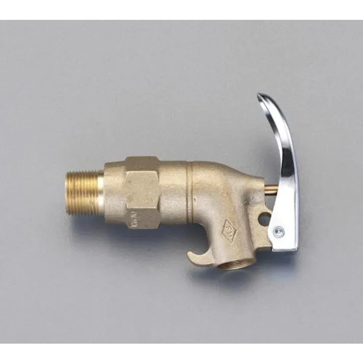 ESCO 3/4"NPT ドラム缶バルブ(高粘度用/真鍮製) EA991JL-25 4548745554458(CDC)【別送品】