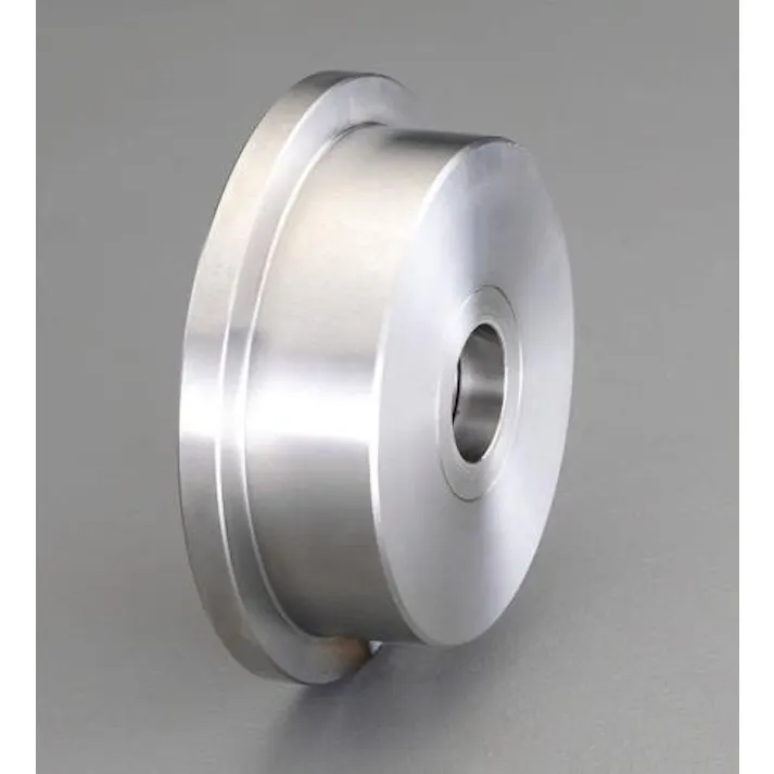 戸車車輪(レール型・重量用・ステンレス製) 150mm EA986VN-350 4548745573213【別送品】