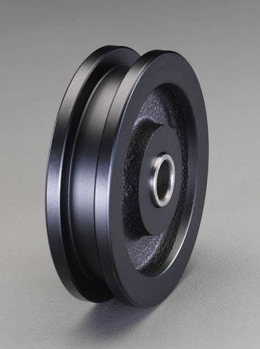 戸車車輪(コ型・重量用) 50mm EA986VF-250 4548745573343【別送品】