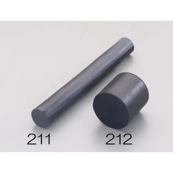 ESCO φ25x200mm 円柱ゴム EA997XC-211 4548745585087(CDC)【別送品】