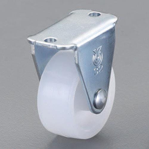 ユーエイキャスター キャスター(固定金具・ナイロン車輪) 25mm EA986PF-6 4548745605723【別送品】