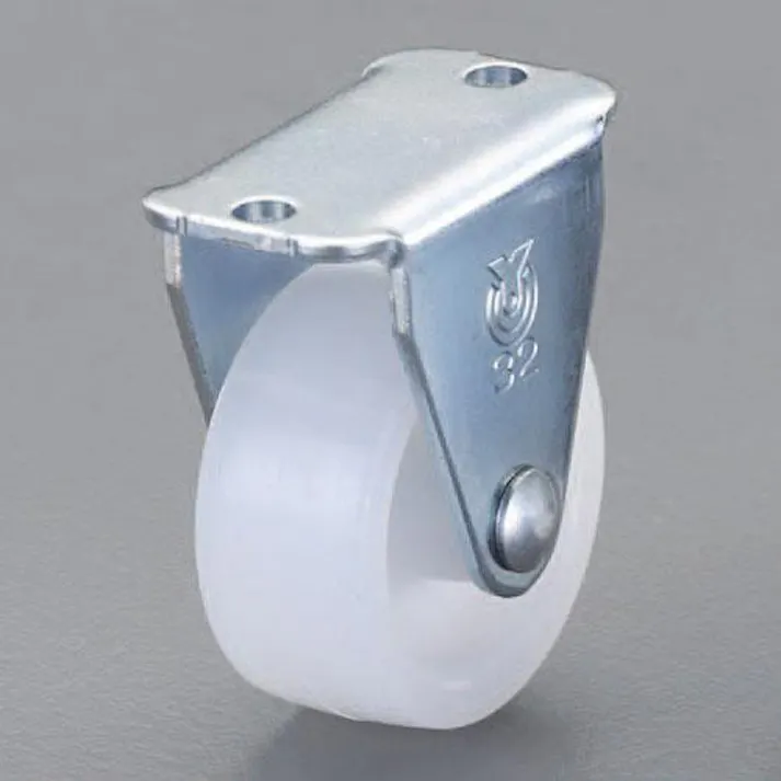 ユーエイキャスター キャスター(固定金具・ナイロン車輪) 25mm EA986PF-6 4548745605723【別送品】