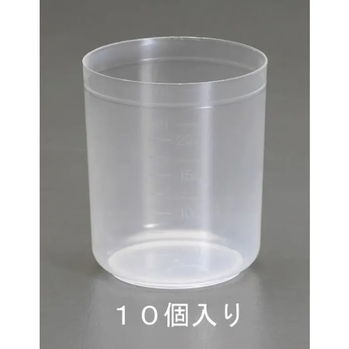 瑞穂化成工業 300ml 目盛付カップ(PP製/10個) EA991KW-3 4548745609660(CDC)【別送品】