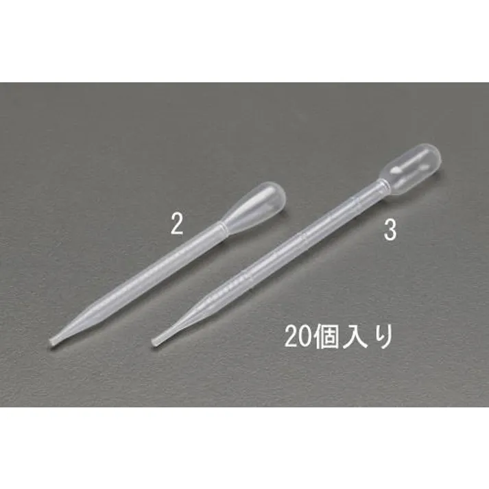 瑞穂化成工業 2.0ml スポイト(20個) EA990PS-2 4548745610154(CDC)【別送品】