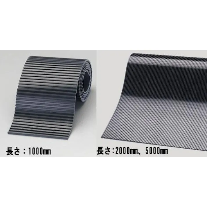 ゴム板(筋入り・合成ゴム) 500x1000x3mm EA997XJ-37 4548745615944【別送品】