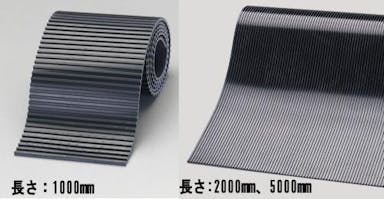 ESCO  100x1000x5mm ゴム板(筋入り･天然ゴム) EA997XJ-51 4548745615982(CDC)【別送品】