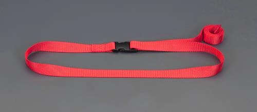 荷締ストラップ(赤) 25mmx2.0m EA982BA-51 4548745617047【別送品】