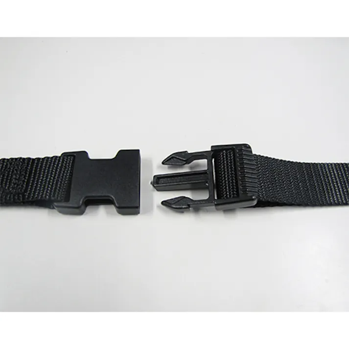 荷締ストラップ(黒) 25mmx2.0m EA982BA-52 4548745617054【別送品】