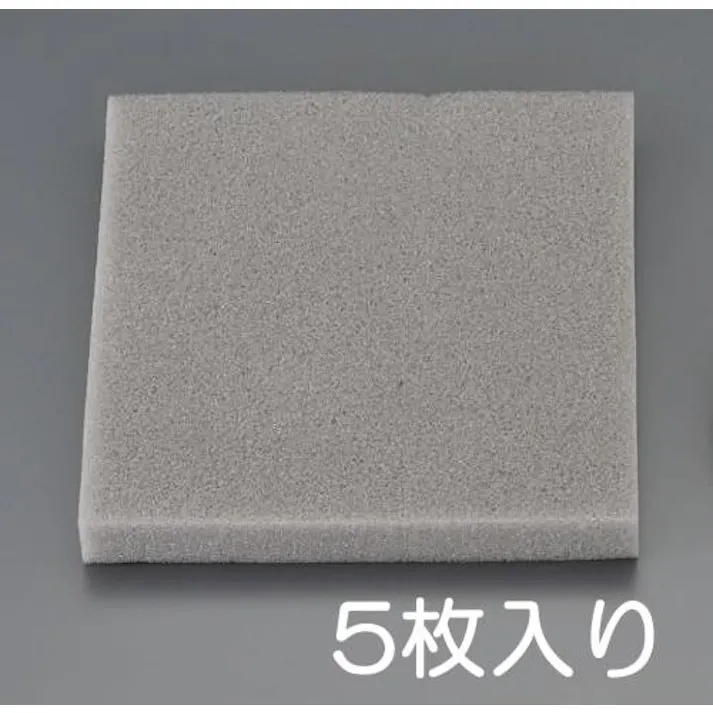 ESCO 100x100x10mm ポリウレタンシート(5枚) EA997XD-121 4548745620351(CDC)【別送品】