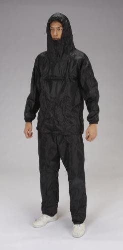 おたふく手袋 防風ウェアー(ブラック) [3L] EA996XD-34 4548745622508【別送品】